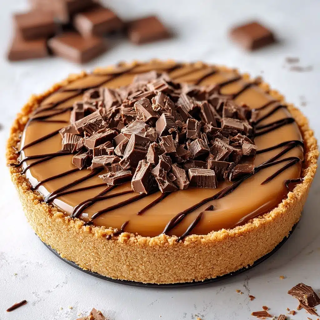 Chocolate Biscoff Tart Recipe - Recipe Image