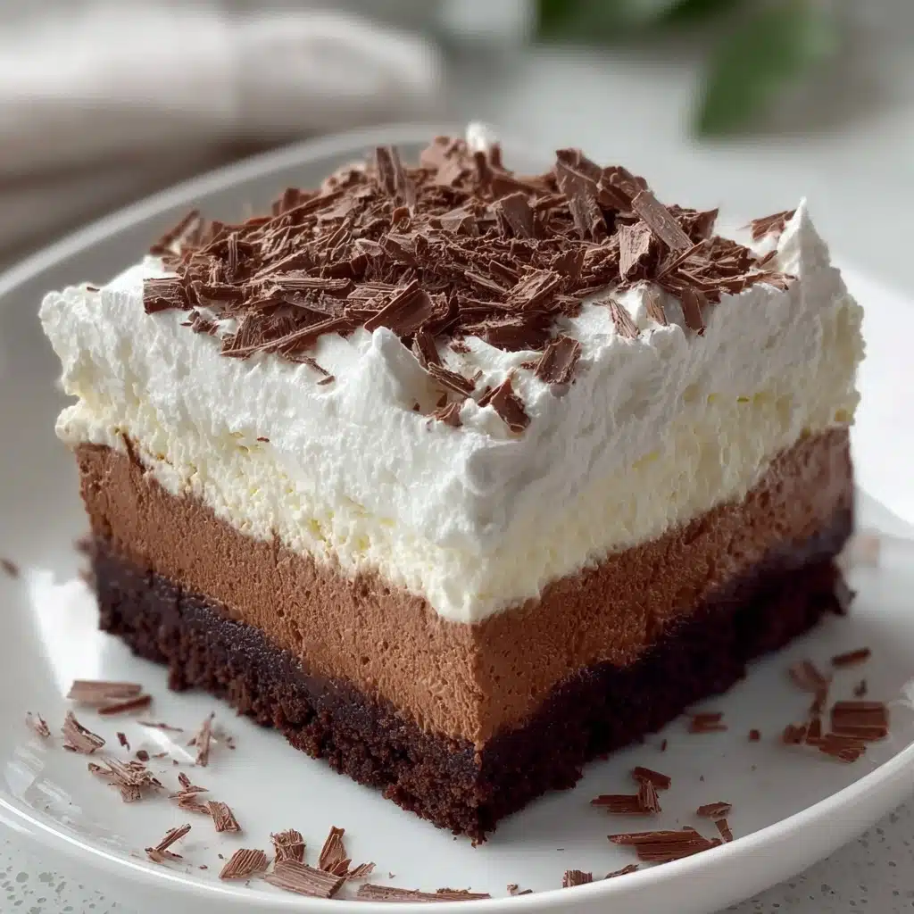Brownie Refrigerator Cake Recipe - Recipe Image