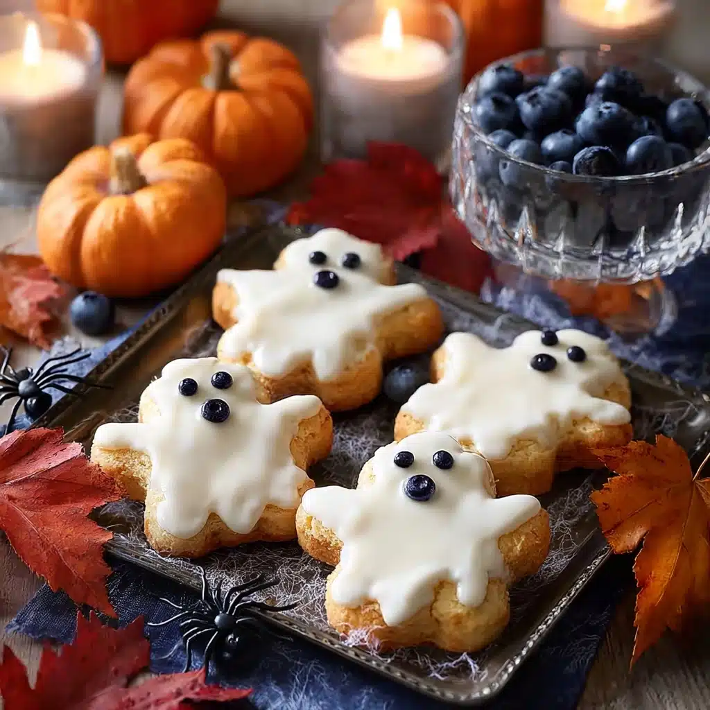 Vegan Blueberry Ghost Hand Pies Recipe - Recipe Image