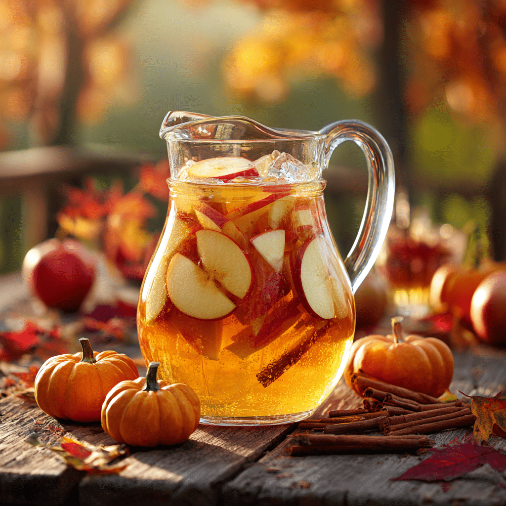 Pumpkin Spice Fireball Sangria Recipe - Recipe Image
