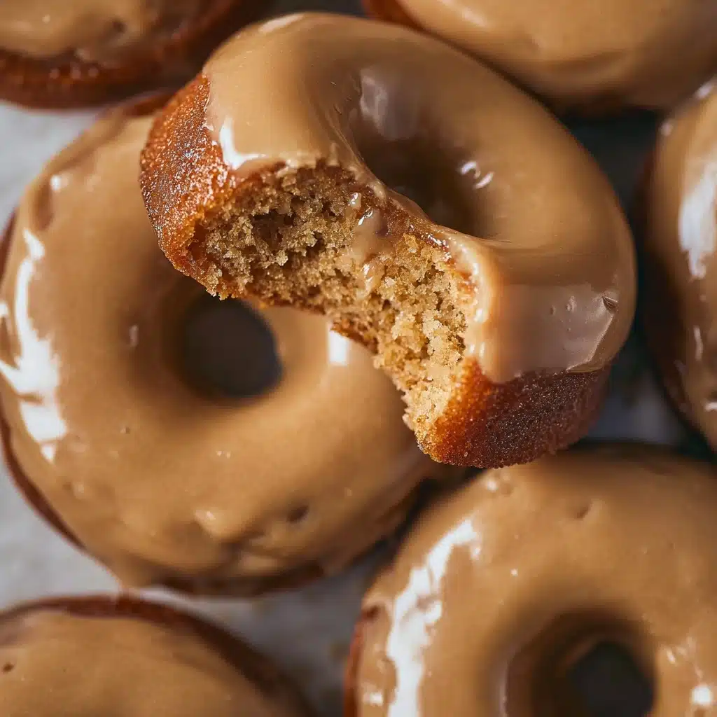 Pumpkin Donuts with Brown Sugar Glaze Recipe - Recipe Image