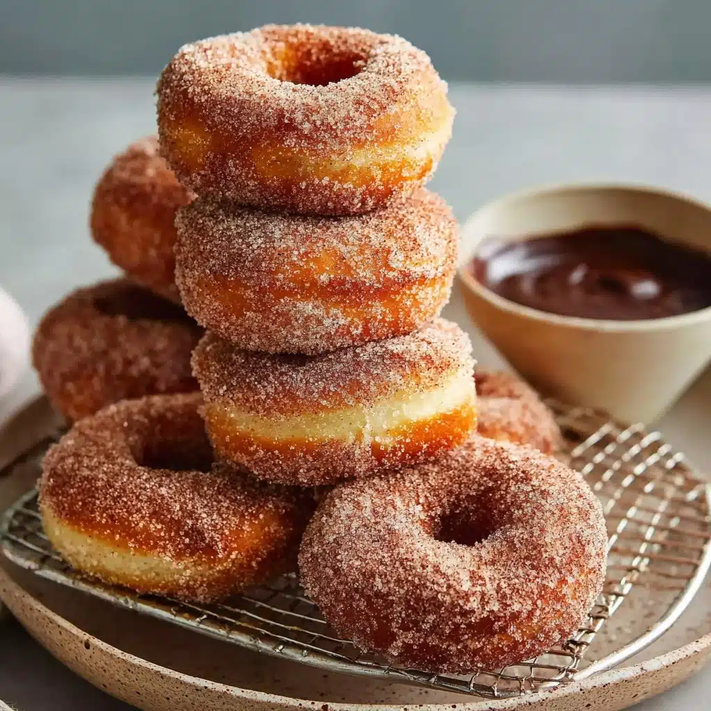 Air Fryer Biscuit Donuts Recipe - Recipe Image