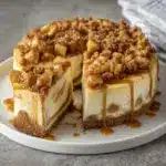 Salted Caramel Apple Pie Cheesecake Recipe