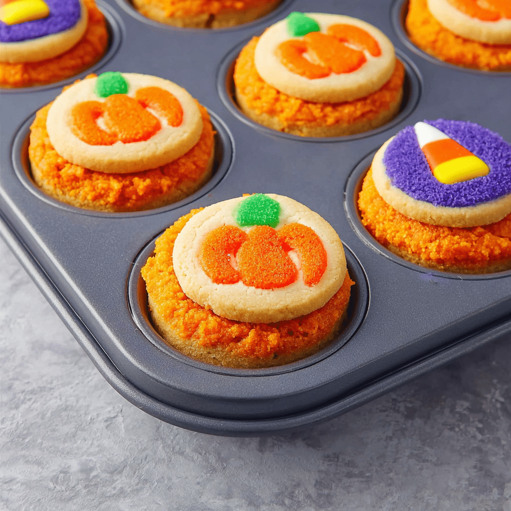 Halloween Sugar Cookie Brownies Recipe - Recipe Image