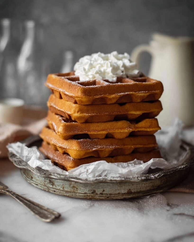 Gingerbread Waffles Recipe