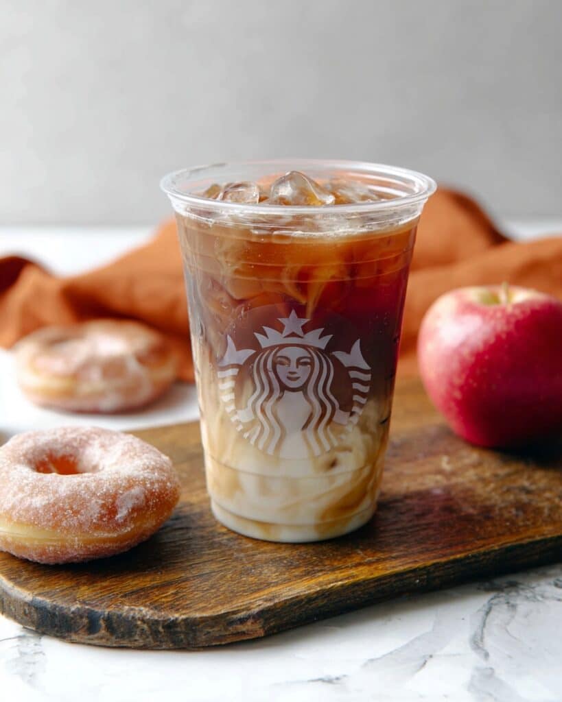 Iced Caramel Apple Cream Latte Recipe