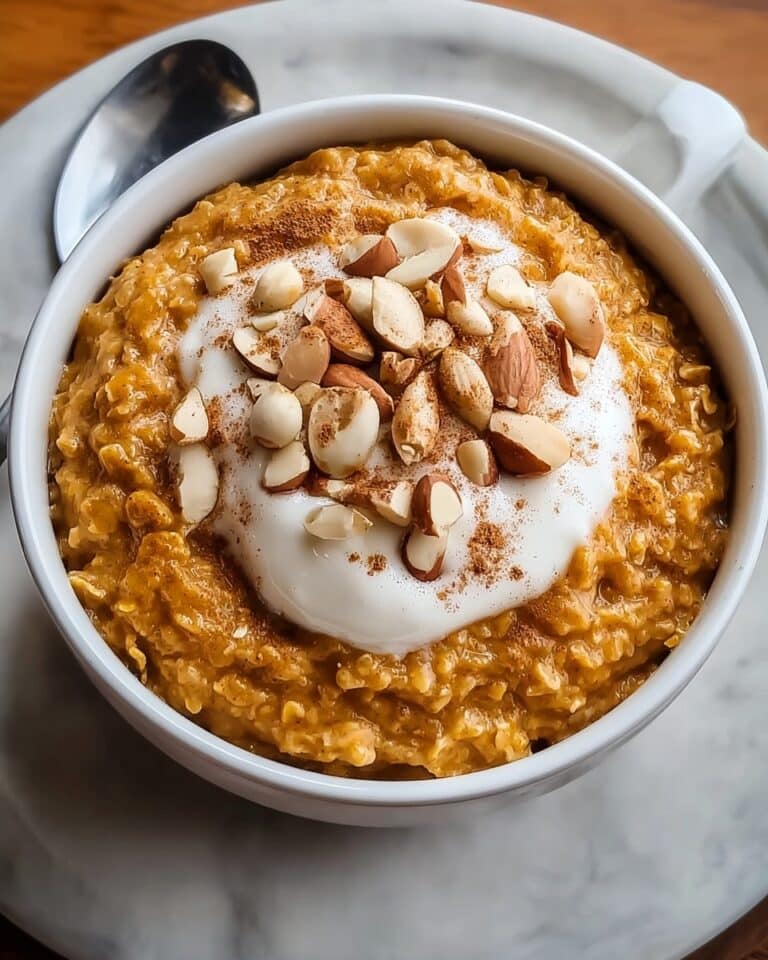 Warm Spiced Pumpkin Oatmeal Recipe