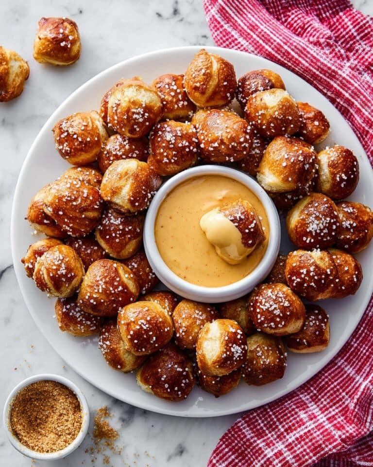 Soft Pretzel Bites Recipe