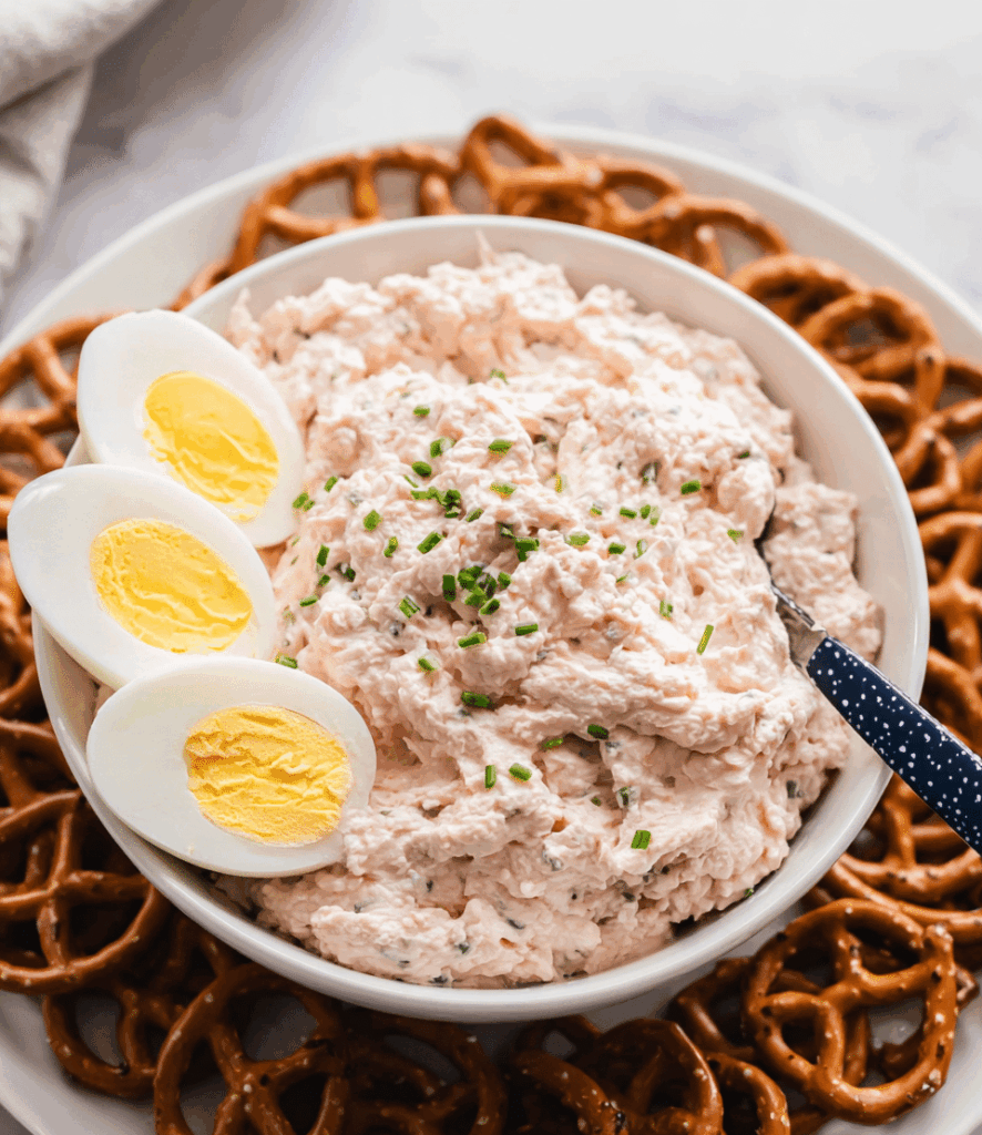 Ham Salad Recipe with Mustard, Pickle Relish, and Hard Boiled Eggs Recipe
