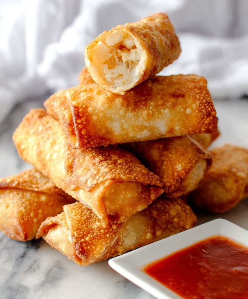 Crab Rangoon Egg Rolls Recipe