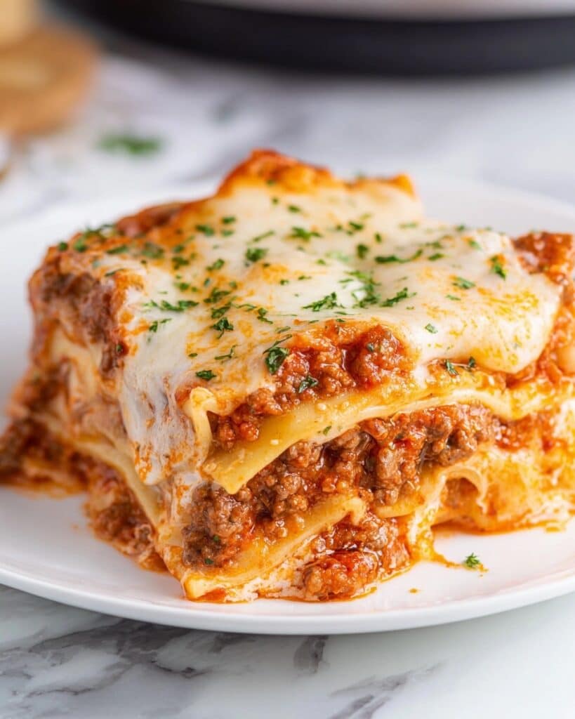 Easy Crockpot Lasagna Recipe
