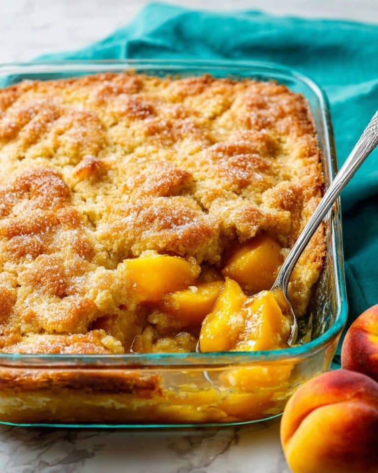 Fresh Peach Cobbler Recipe
