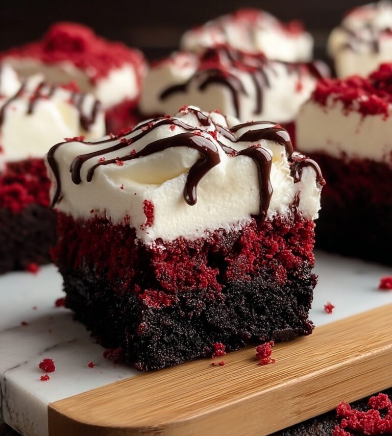 Vampire Bite Red Velvet Brownies Recipe