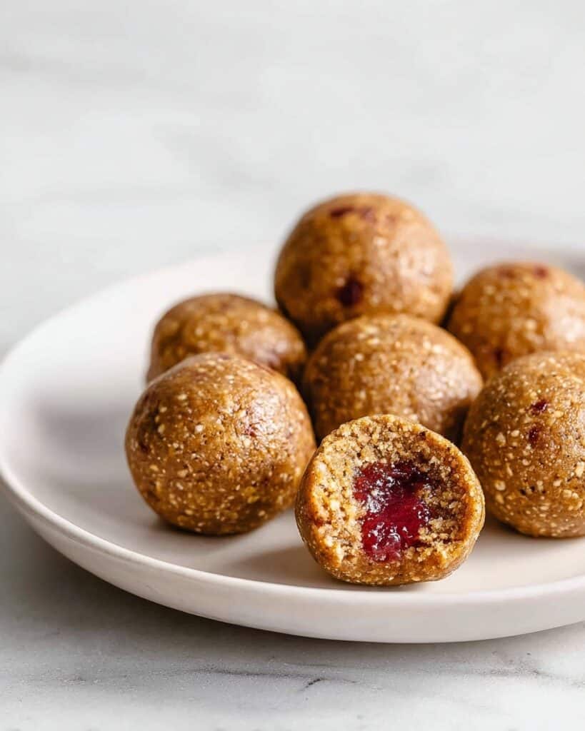 Peanut Butter and Jelly Energy Balls Recipe