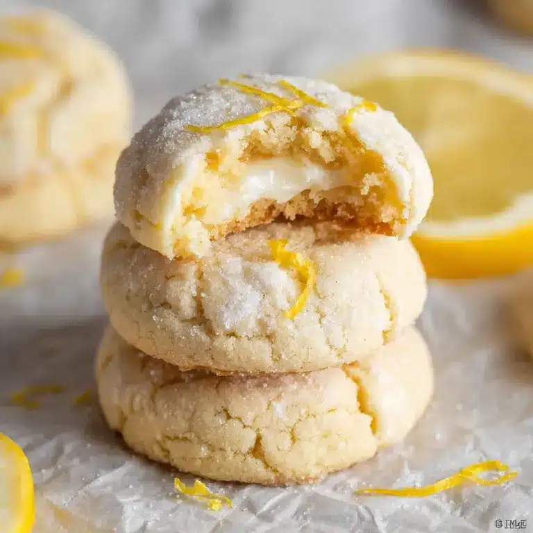 Lemon Cheesecake Cookies Recipe