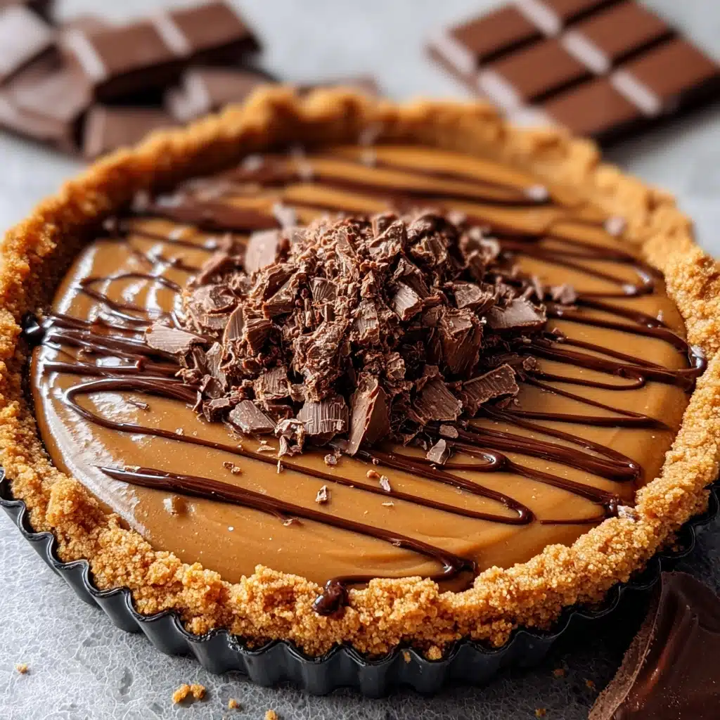 Chocolate Biscoff Tart Recipe - Recipe Image