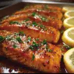 Maple Dijon Baked Salmon Recipe