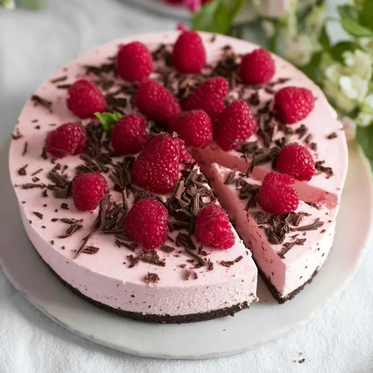 Chocolate Raspberry Mousse Cake Recipe