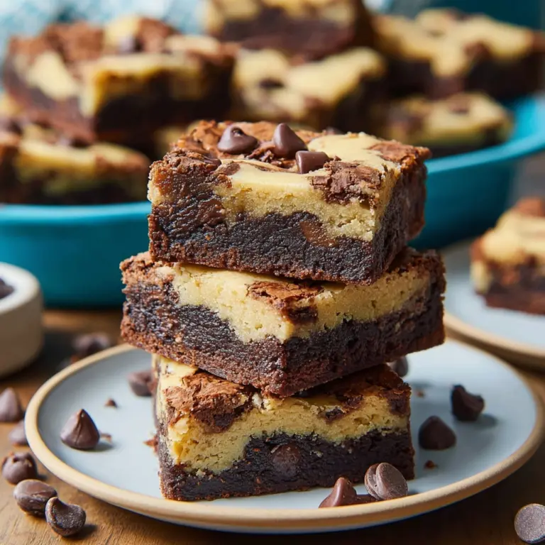 Chocolate Chip Cookie Brownies Recipe
