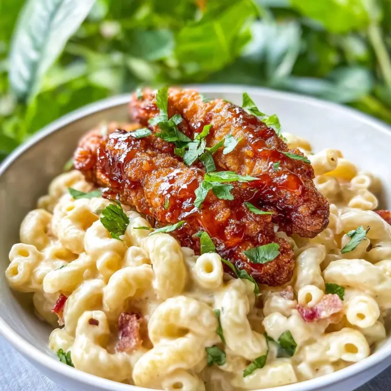 Honey Pepper Chicken Mac and Cheese Recipe