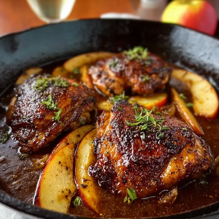 Apple Cider Glazed Chicken Recipe