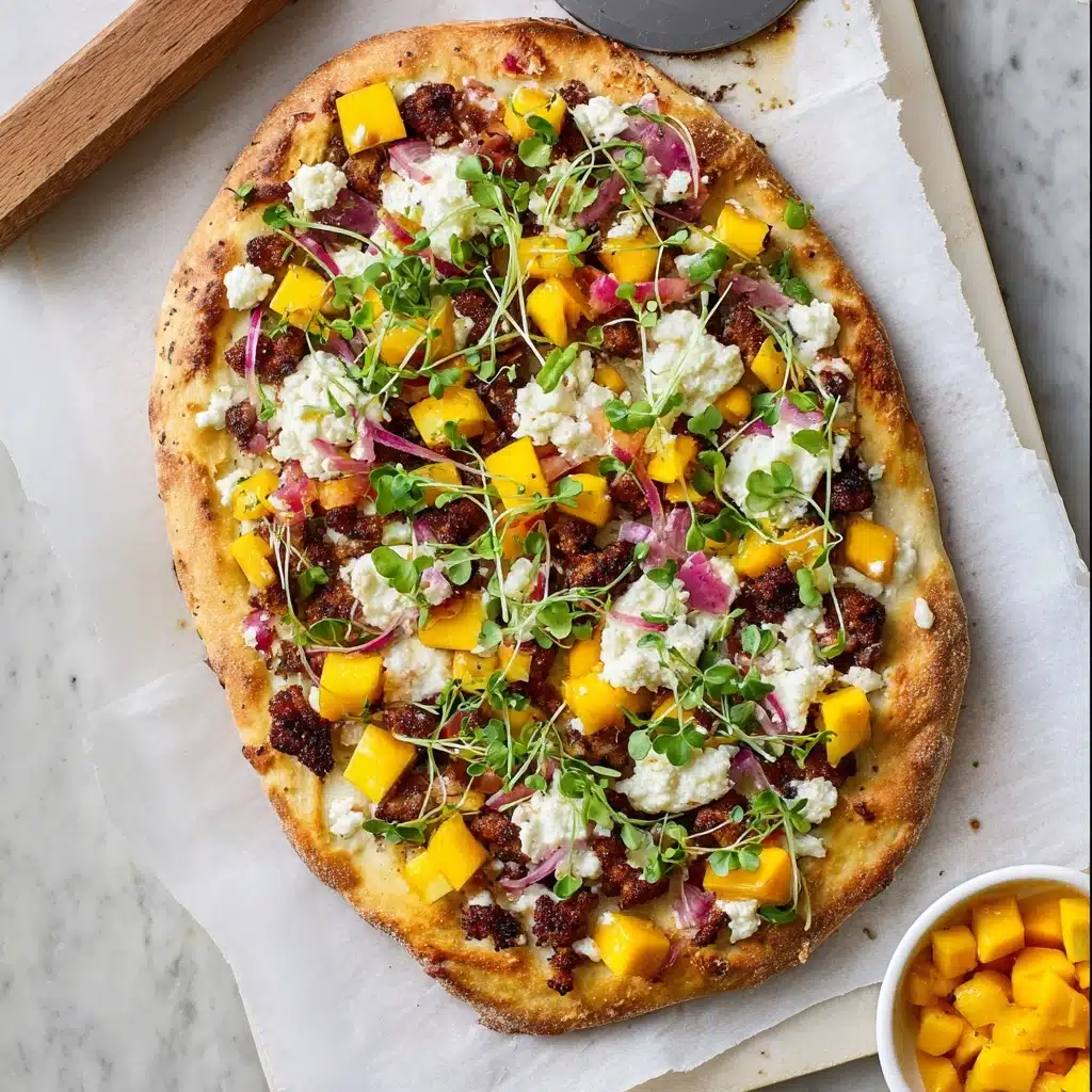 Chorizo Mango Pizza Recipe