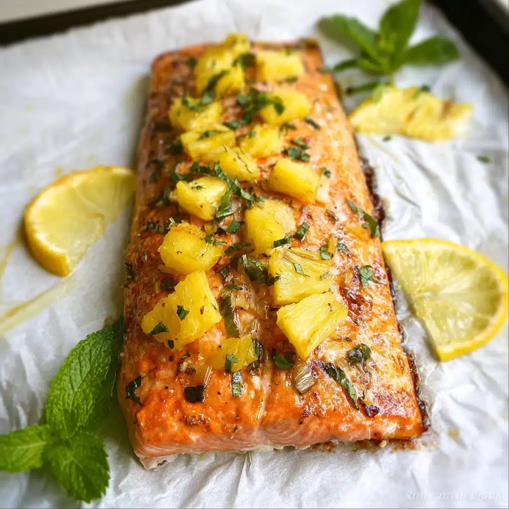 Honey Pineapple Salmon Recipe