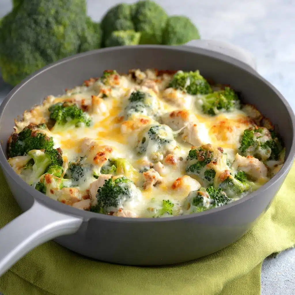 Keto Chicken Broccoli Casserole Recipe