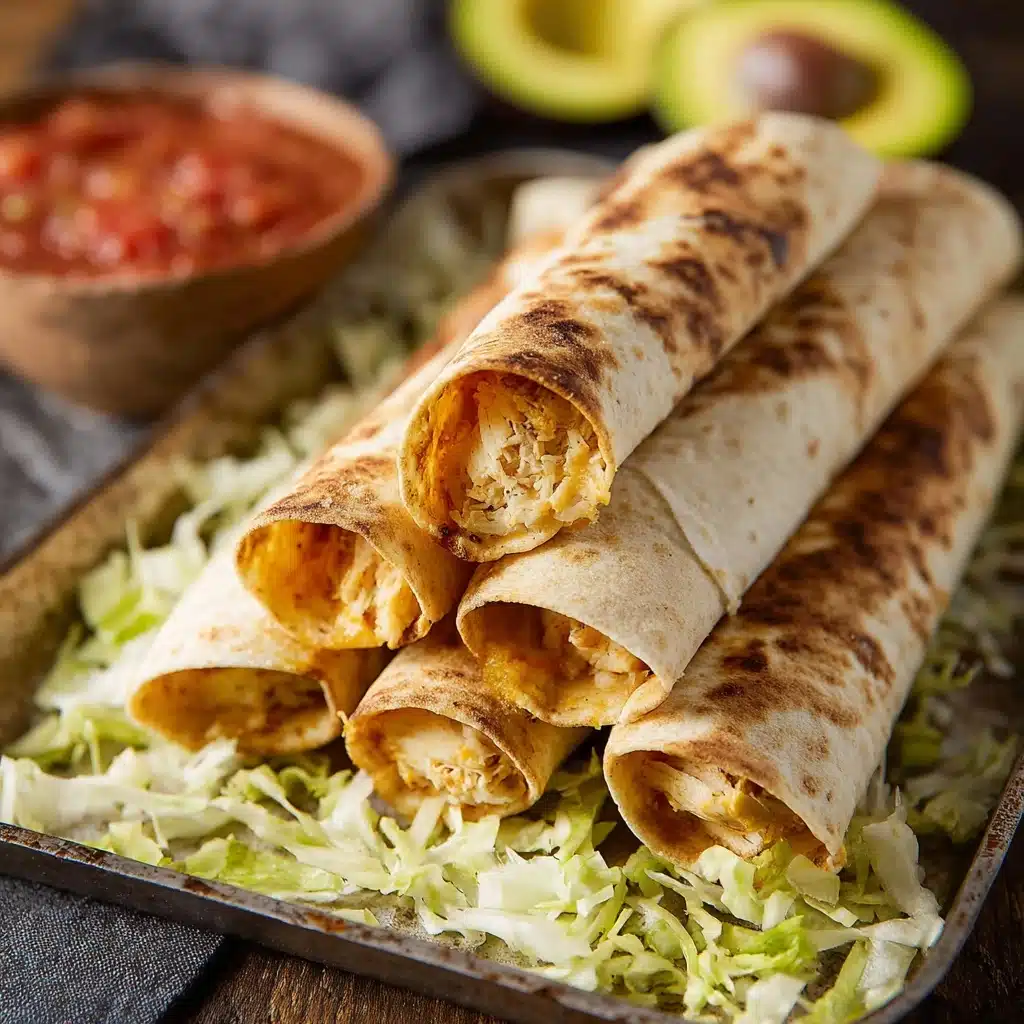Easy Gluten-Free Chicken Taquitos Recipe