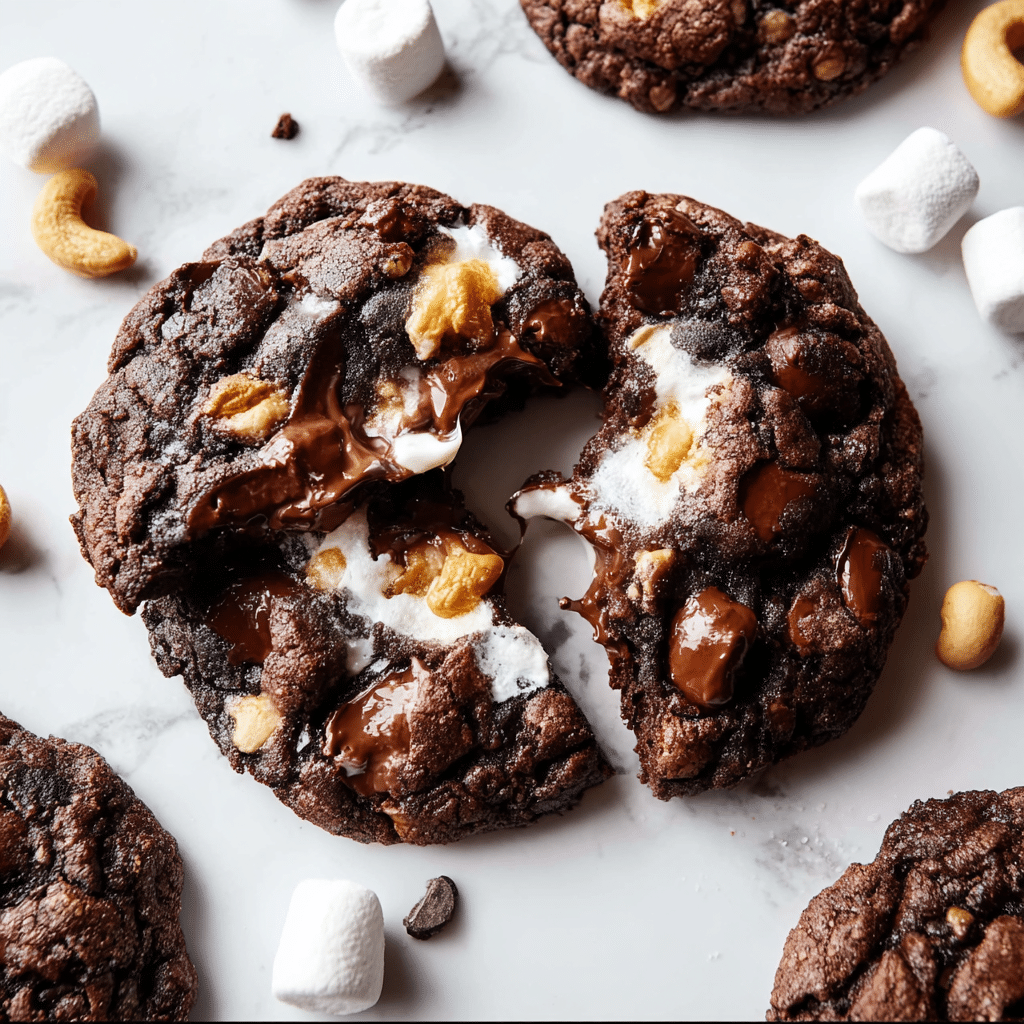 Levain Bakery Rocky Road Cookies Recipe - Recipe Image