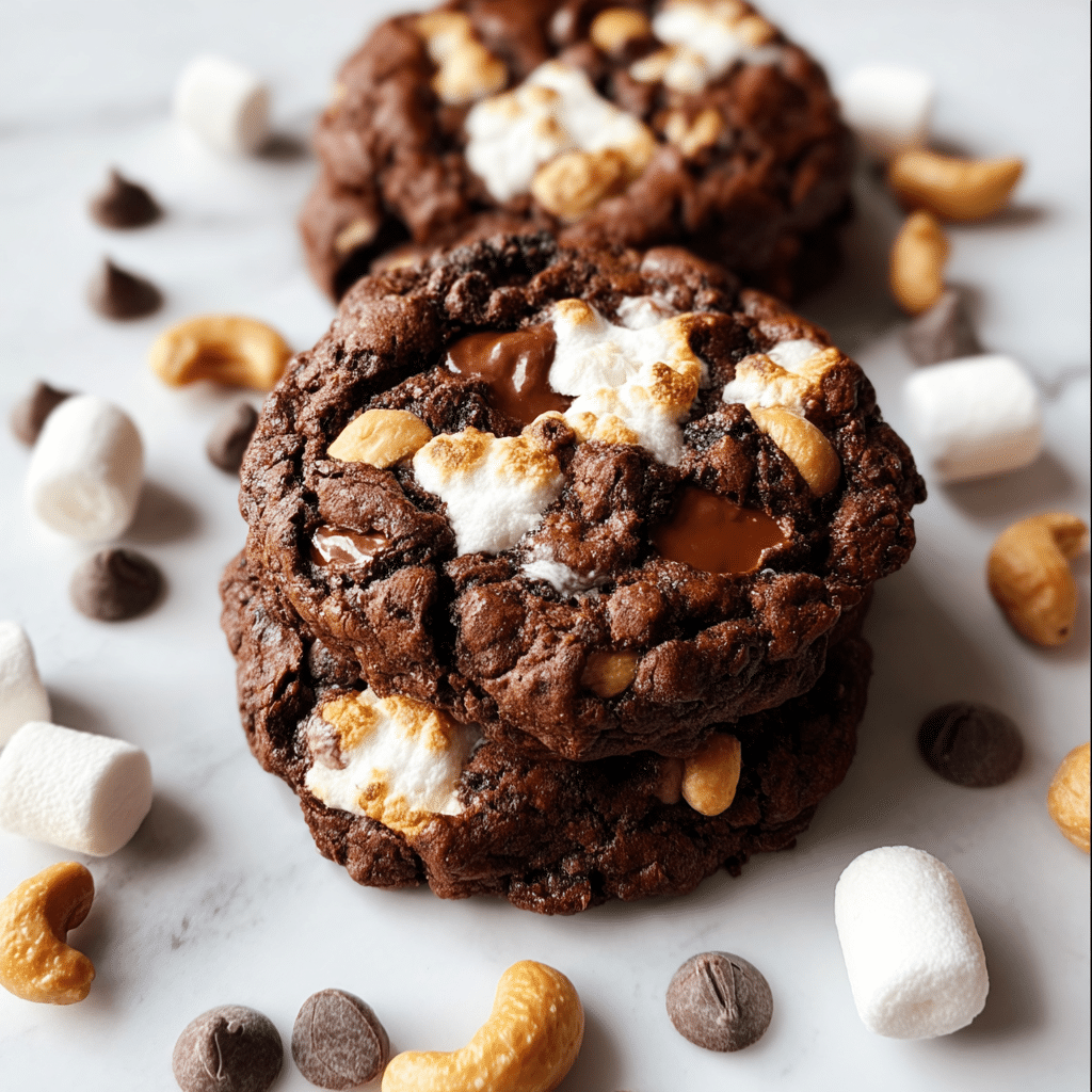 Levain Bakery Rocky Road Cookies Recipe - Recipe Image
