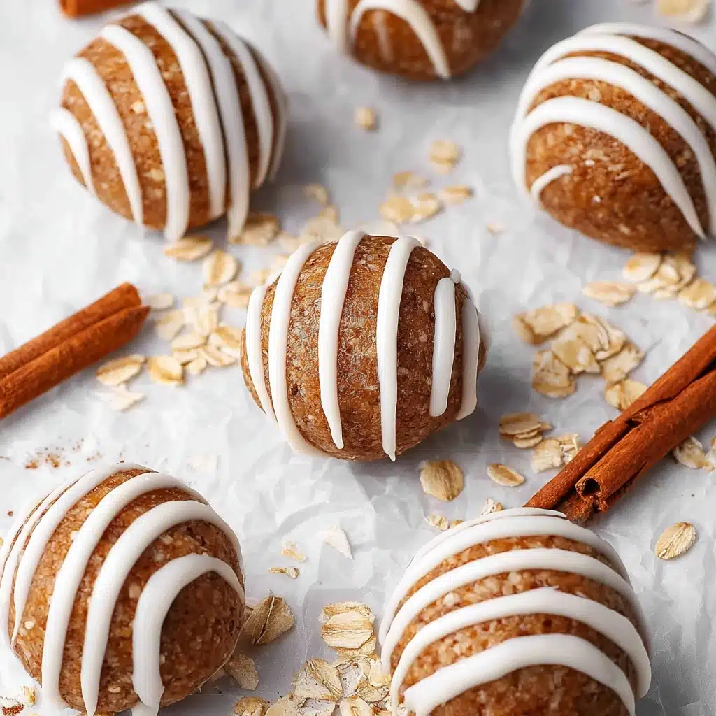 Cinnamon Roll Energy Bites Recipe - Recipe Image