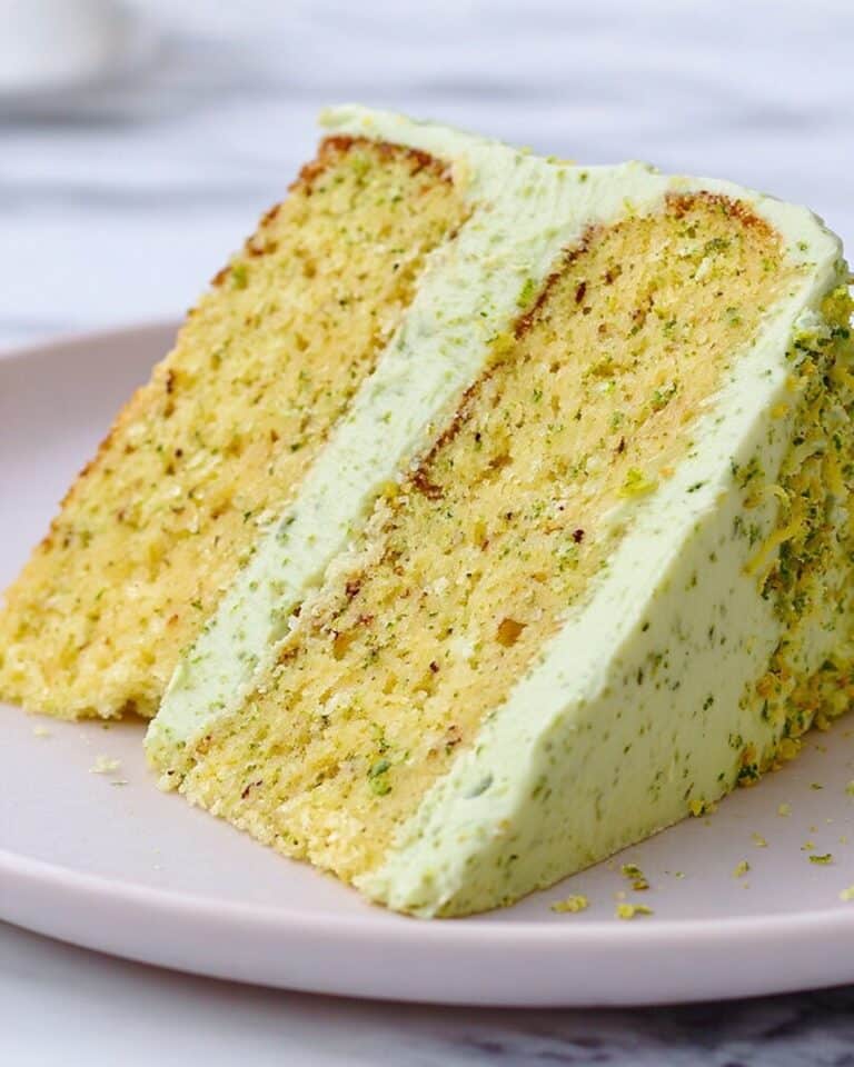 Moist Pistachio Cake Recipe