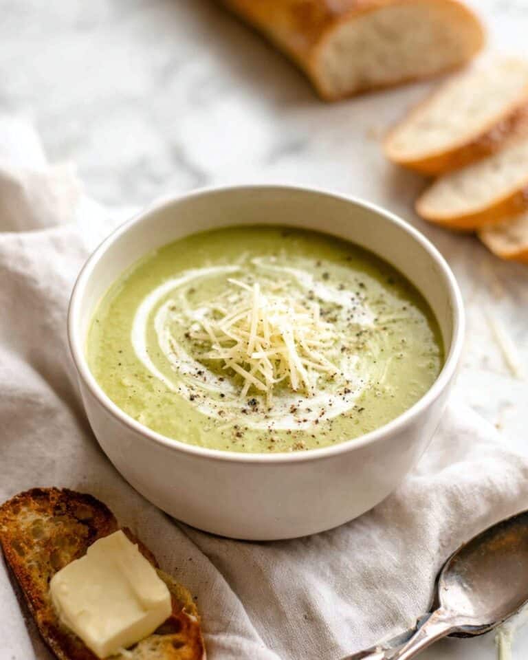 Creamy Zucchini Soup Recipe