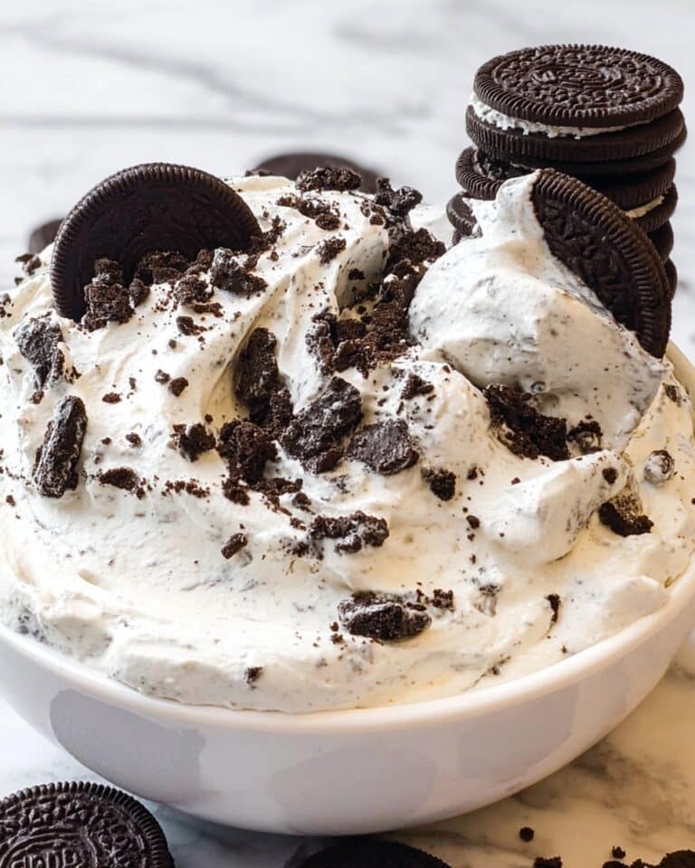 Healthy Oreo Cream Fluff Recipe
