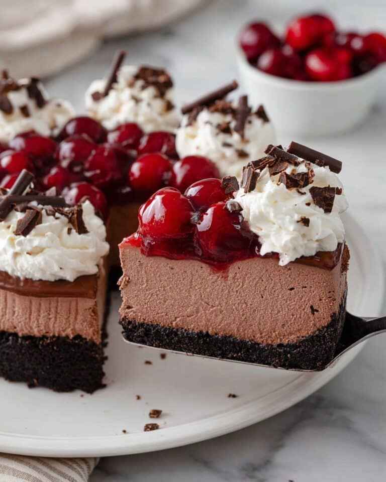 Black Forest Cheesecake Recipe