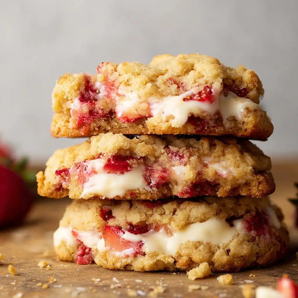 Strawberry Cheesecake Cookies Recipe - Recipe Image