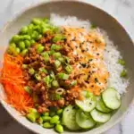 Ground Turkey Rice Bowls with Bang Bang Sauce Recipe