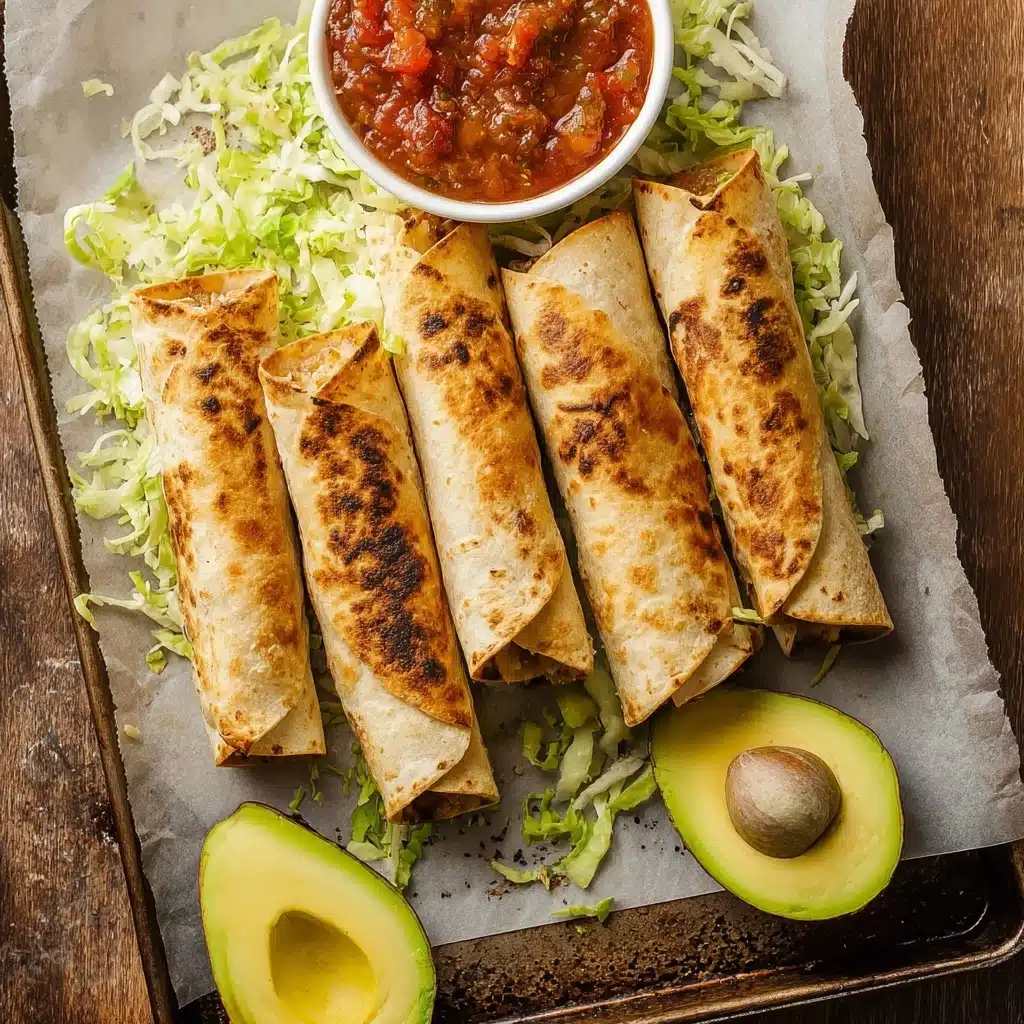 Easy Gluten-Free Chicken Taquitos Recipe - Recipe Image