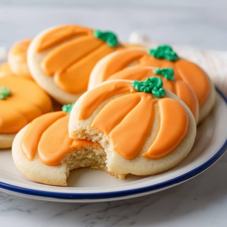 Pumpkin Sugar Cookies with Royal Icing Recipe