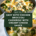 Keto Chicken Broccoli Casserole Recipe