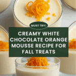Creamy White Chocolate Orange Mousse Recipe