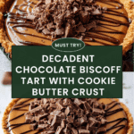 Chocolate Biscoff Tart Recipe