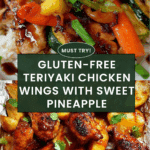 Teriyaki Chicken Wings or Thighs with Pineapple Recipe