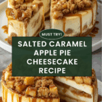 Salted Caramel Apple Pie Cheesecake Recipe