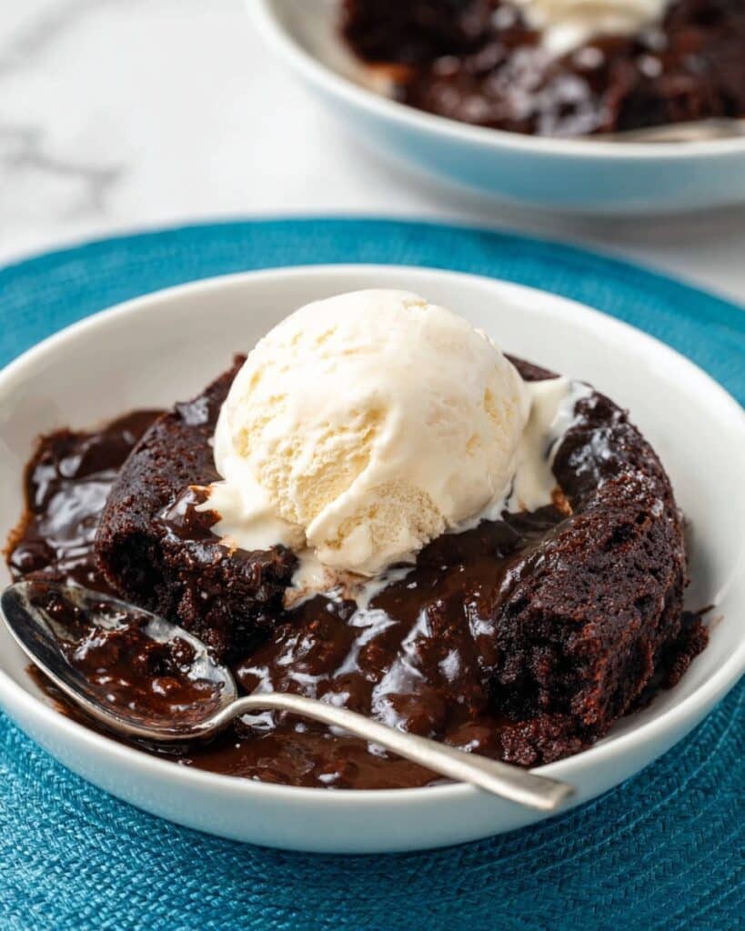 Slow Cooker Brownie Pudding Recipe