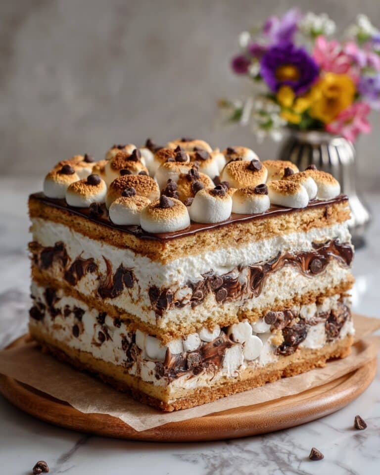 S’mores Wedding Cake Recipe