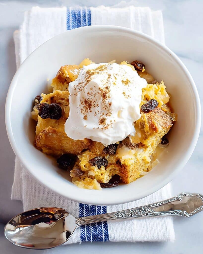 Slow Cooker Bread Pudding Recipe