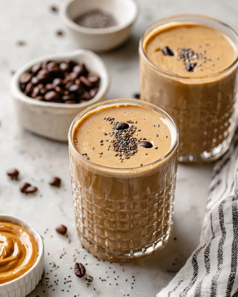 Creamy Coffee Protein Smoothie Recipe