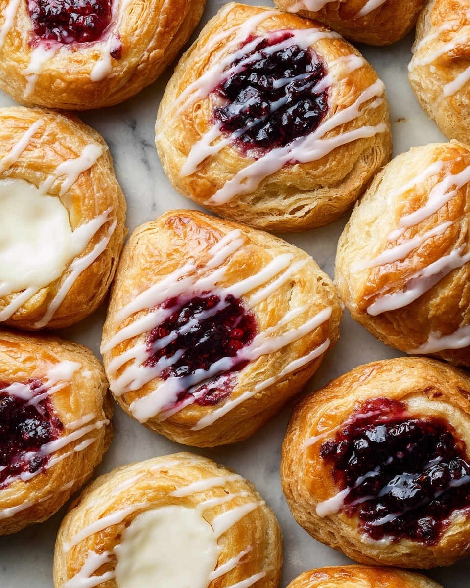 Danish Pastries with Shortcut Homemade Dough Recipe